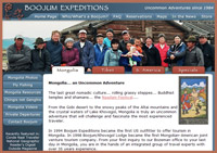 Boojum Expeditions Website