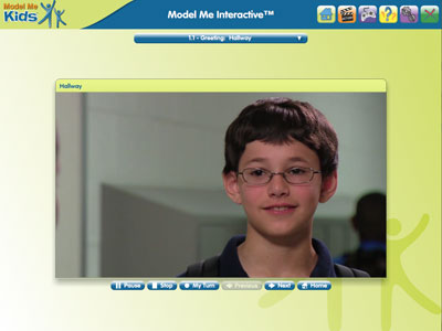 Example of video learning module