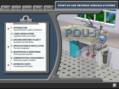 Example of chapter menu screen