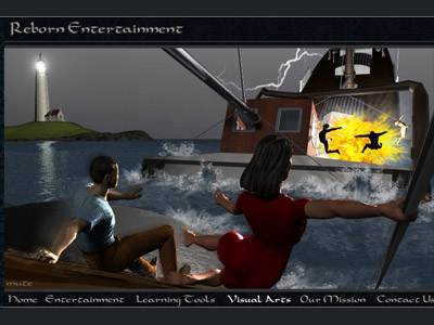 Example of Reborn website