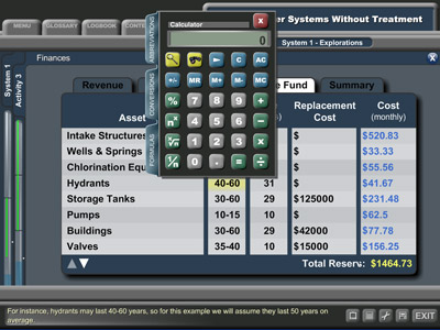 Example of additional training tools